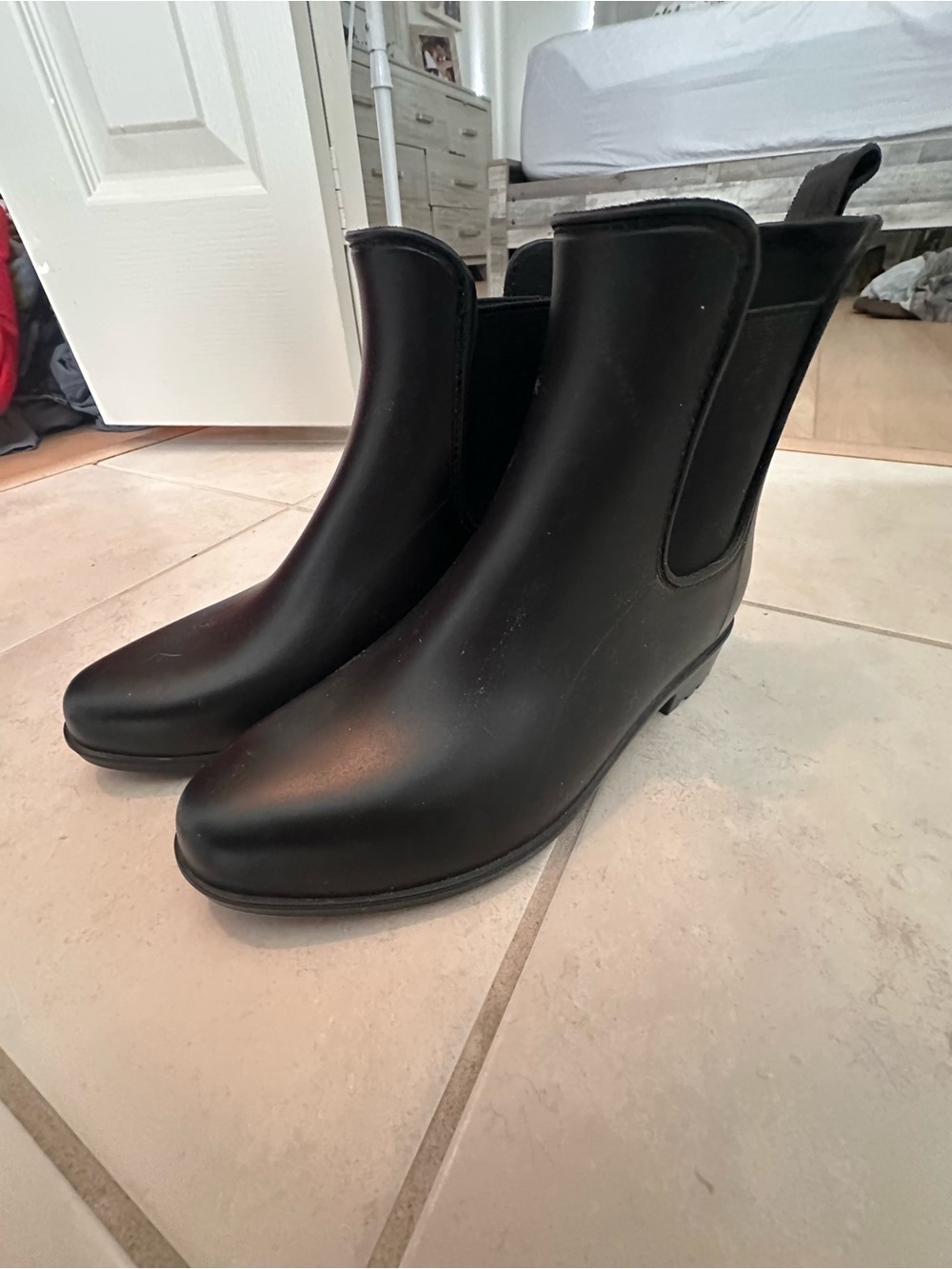 Target Women's Black Chelsea Rain Ankle Boots